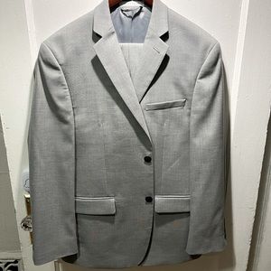 Marc New York Men’s Slim Fit Woven Two Piece Suit (Gray) - 38S / 32x30